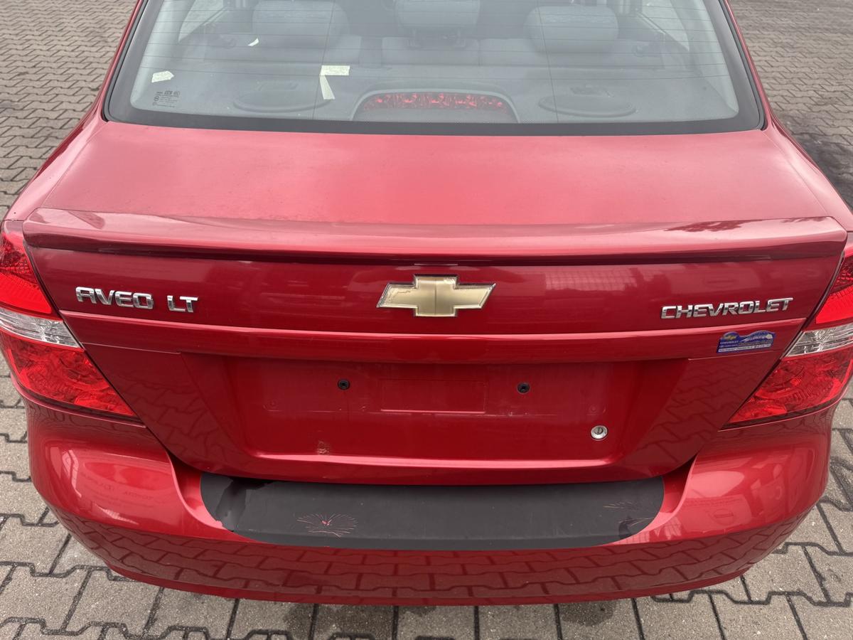 Chevrolet Aveo LT original Heckklappe Limousine 06U Flame Red Metallic Bj.2007
